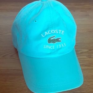 Teal Lacoste Ball Cap